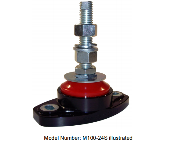 Isoflex M100-24 S (80) Marine Engine Mount