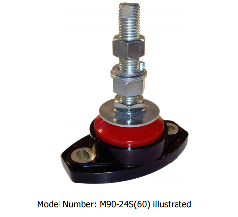 Isoflex M90-24 S (75) Marine Engine Mount